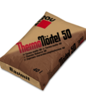 Теплоізоляційна суміш для кладки блоків Baumit ThermoMörtel 50