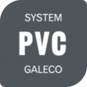 Пластикова водостічна система Galeco PVC 130/80