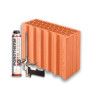 Керамічні блоки Porotherm 38 Dryfix, фото 3, колір , 181.44грн
