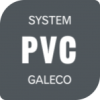 Пластикова водостічна система Galeco PVC 130/80, фото 17, колір , 90.72грн
