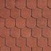 Битумная черепица IKO Superglass-Biber tile red
